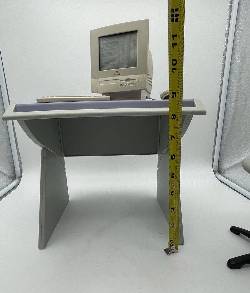 1996 American Girl Mini Macintosh Computer with Desk & Chair Set