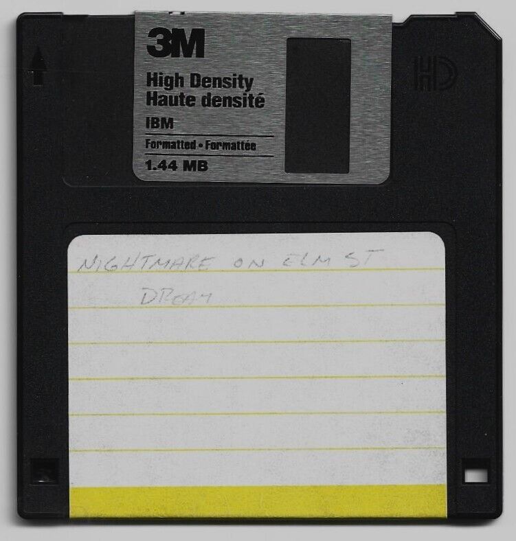 A Nightmare On Elm Street Monarch Computer Game Software - DOS Classic