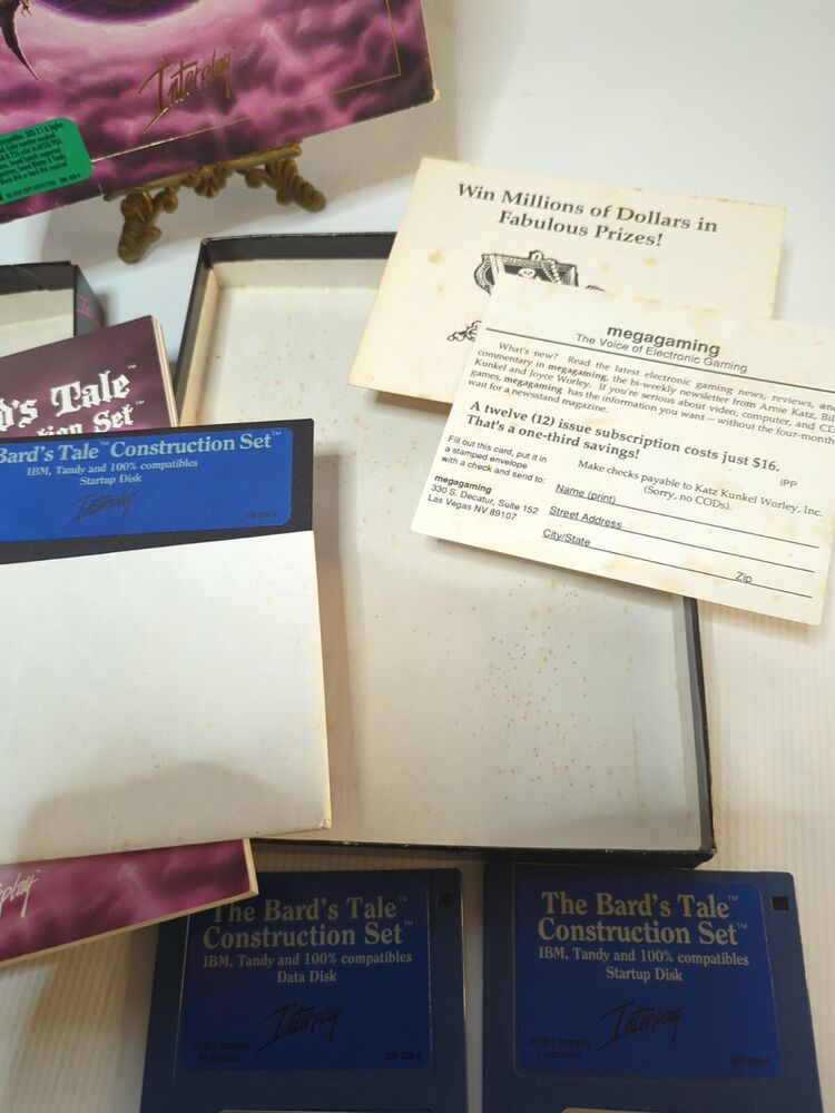 Bards Tale Construction Set - 1991 Classic IBM Computer Game