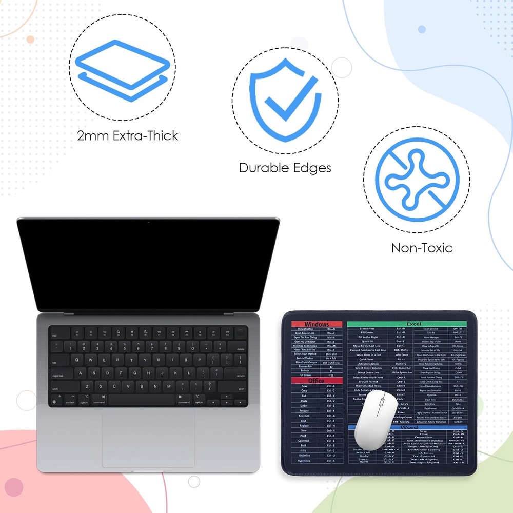 Excel Shortcuts Mousepad - Boost Your Productivity