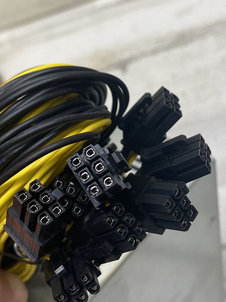 1600W Unbranded Mining Power Supply 120V