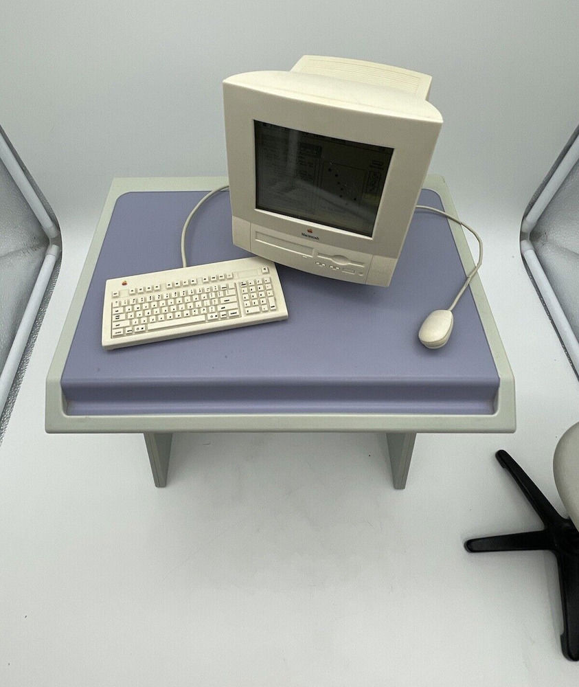 1996 American Girl Mini Macintosh Computer with Desk & Chair Set