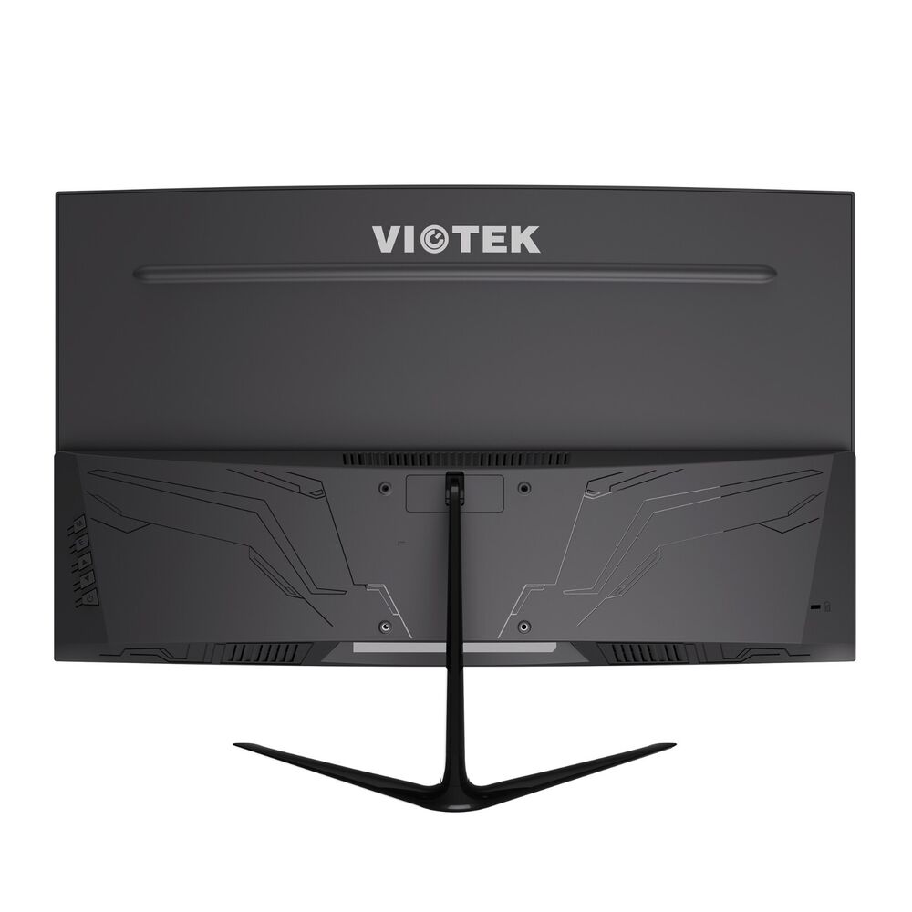 VIOTEK 27" Curved Gaming Monitor with 165Hz Refresh Rate, FHD 1920x1080, Built-in Speakers