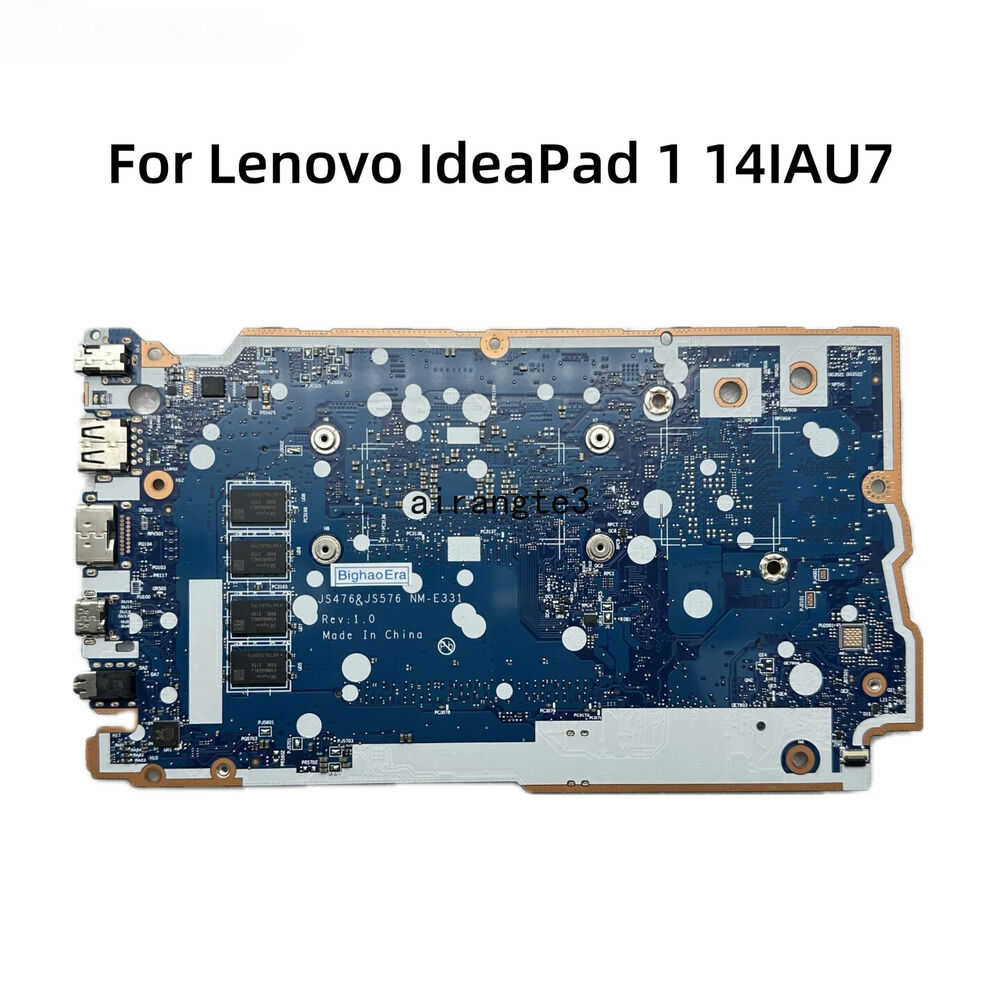 NM-E331 Lenovo 1-14IAU7 Motherboard with i3-1215U/i5-1235U CPU, UMA, 4GB/8GB RAM