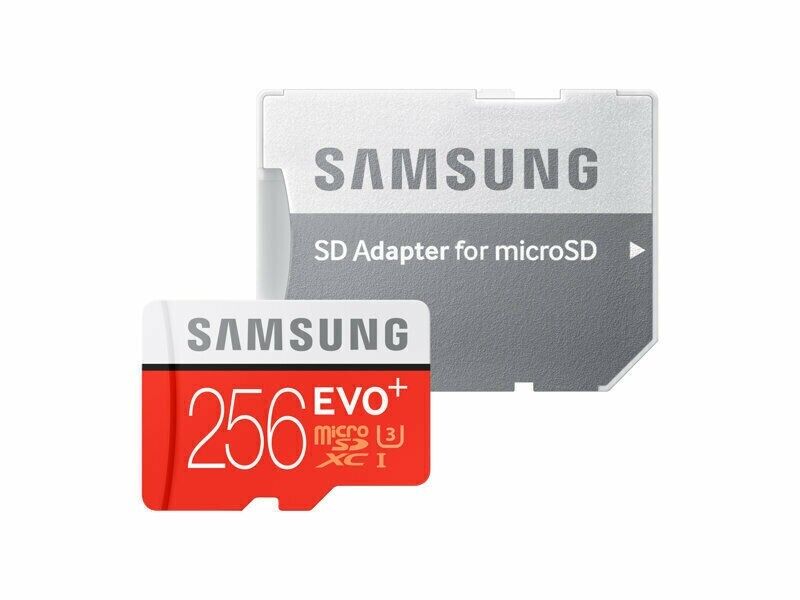 Samsung EVO Plus 256GB MicroSD Card with SD Adapter
