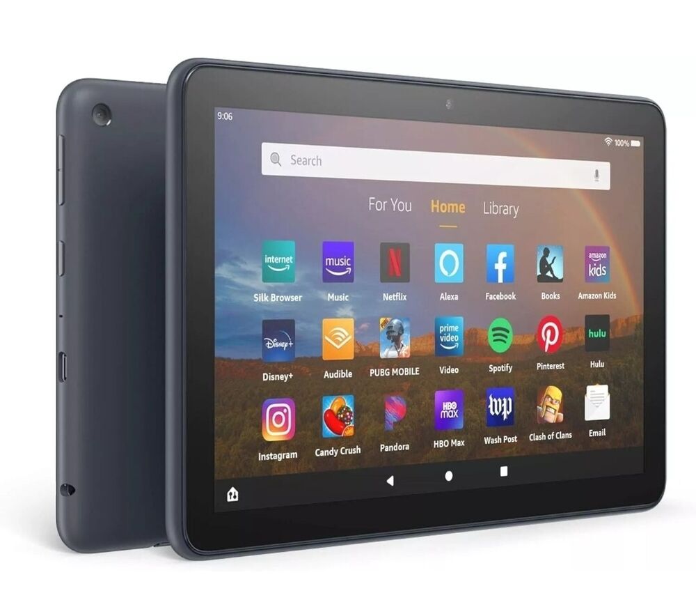 Amazon Kindle Fire HD 8 Plus Tablet, 10th Gen, 8" Display, Alexa, 64GB, Black