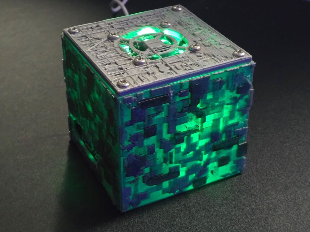 Star Trek Borg-Inspired Raspberry Pi 5 Enclosure