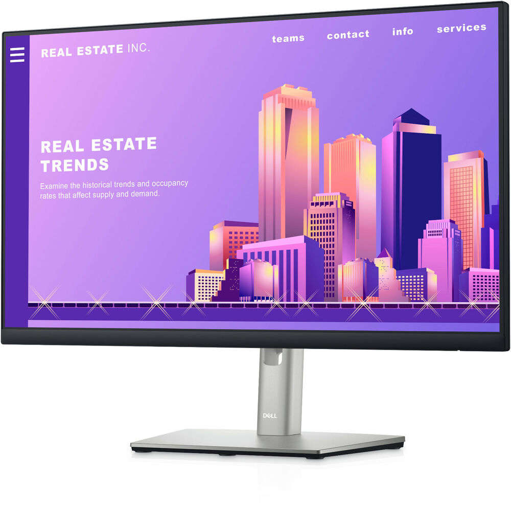 Grade B Scratched LCD Panel Dell P2422H 24" Full HD LED IPS Monitor