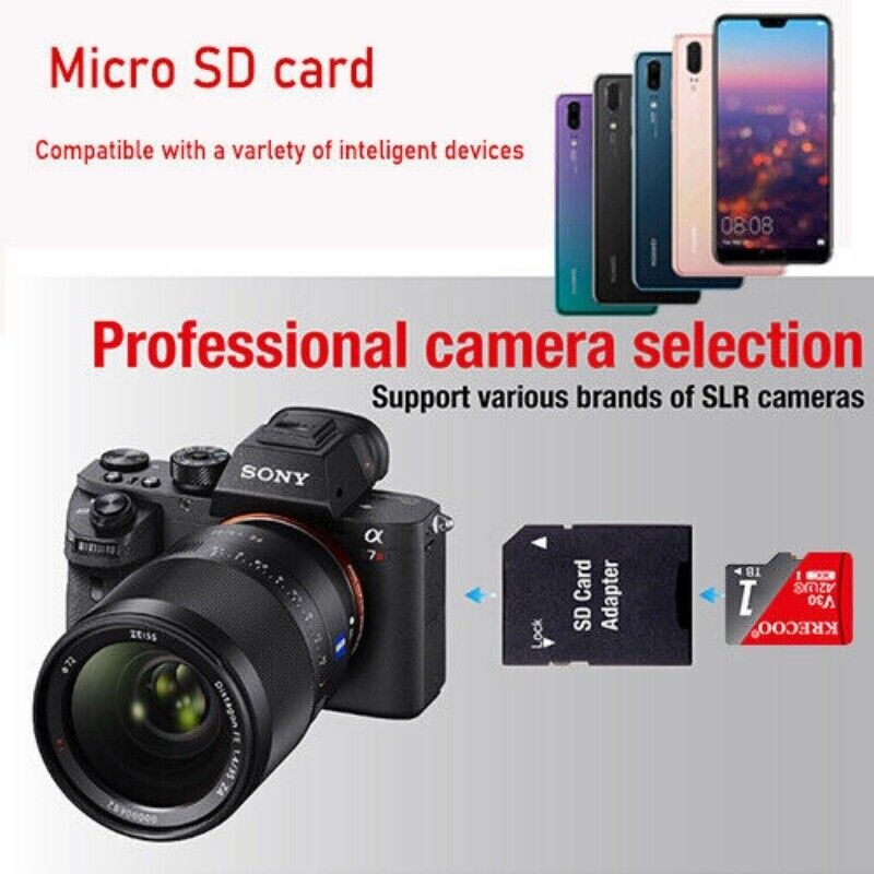 1TB Universal Ultra Micro SD Card for Android, Camera, Nintendo Switch
