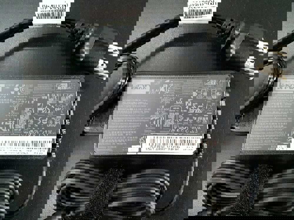 Lenovo 20V Square Tip AC Adapter Charger