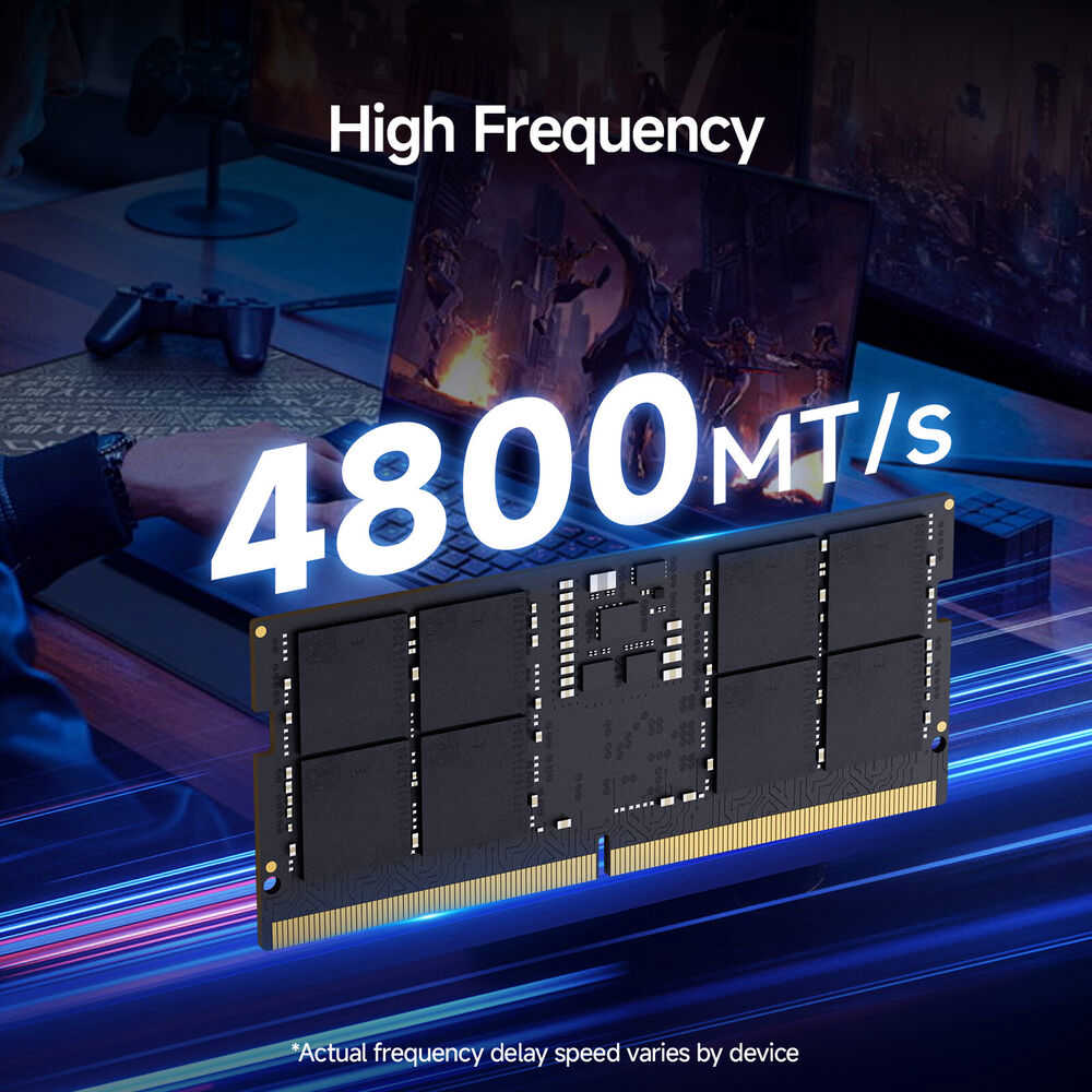 High-Speed DDR5 64GB (32GBx2) & 48GB (24GBx2) SODIMM RAM with Intel XMP