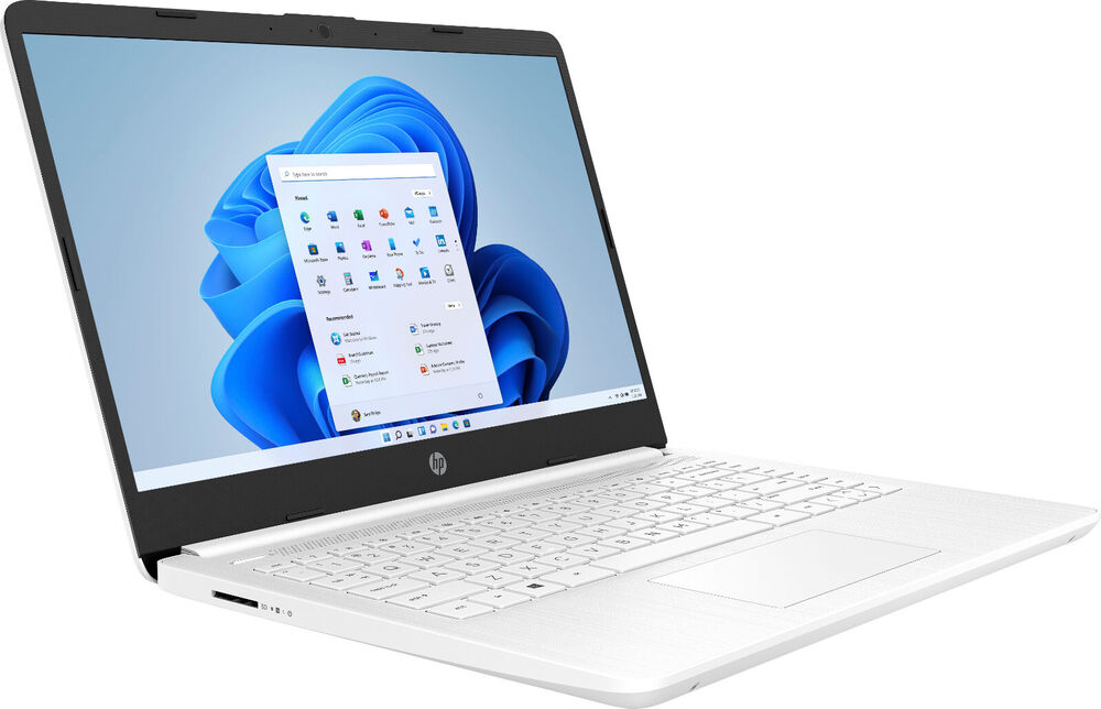 HP 14-dq0052dx 14" Laptop with Intel N4120, 4GB RAM, 64GB eMMC, Windows 11 S Mode