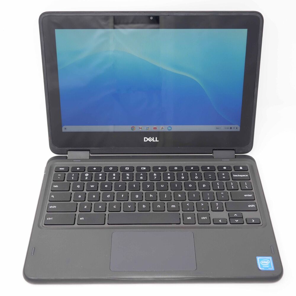 Dell 5190 Chromebook Touchscreen Laptop - 11.6" Celeron, 4GB RAM, 32GB SSD