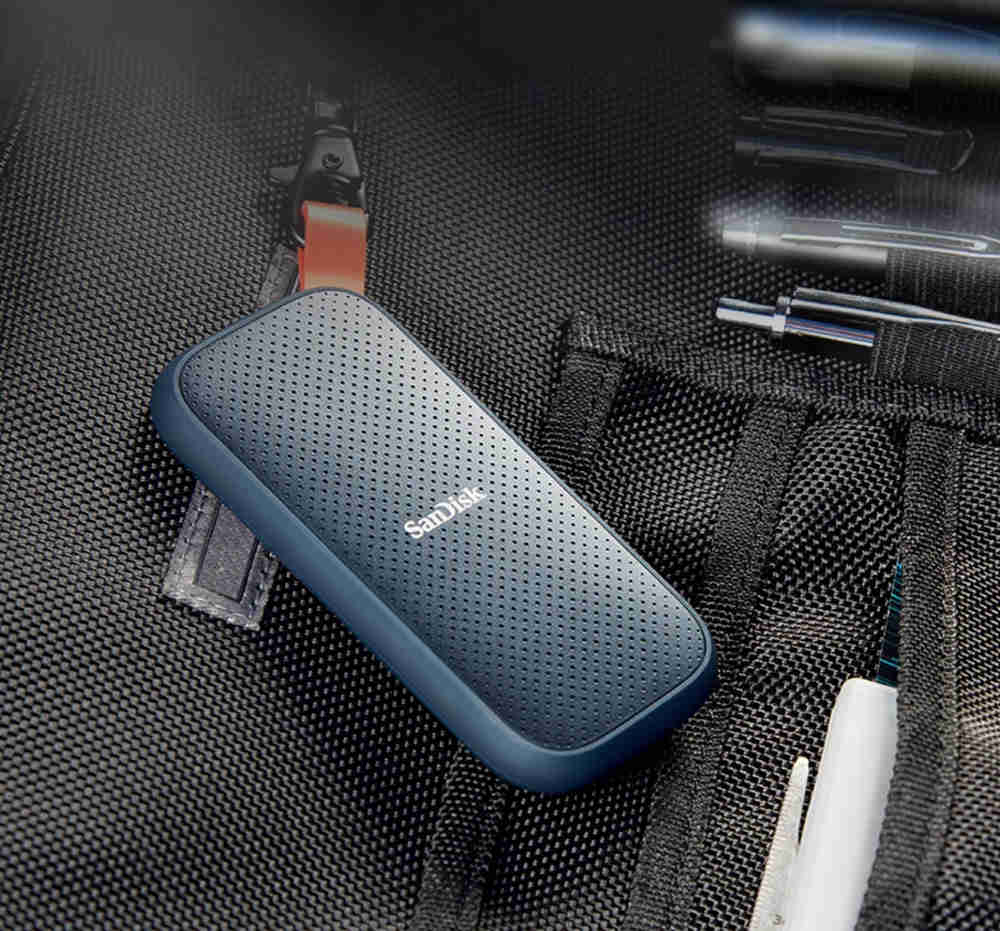 SanDisk E30 2TB Portable SSD - High-Speed USB 3.2 Gen2 Storage