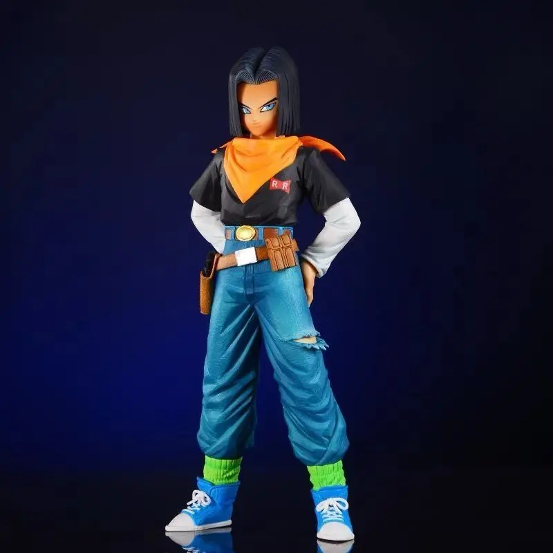 24CM Dragon Ball Z Android 17 & 18 PVC Action Figures Collection