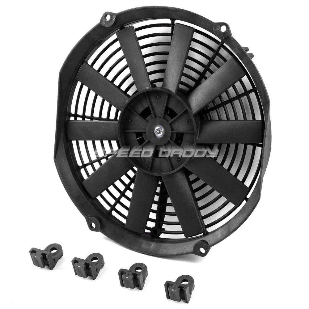 Aluminum 3-Row Radiator with 12" Black Cooling Fan for 92-00 Honda Civic EG/Integra