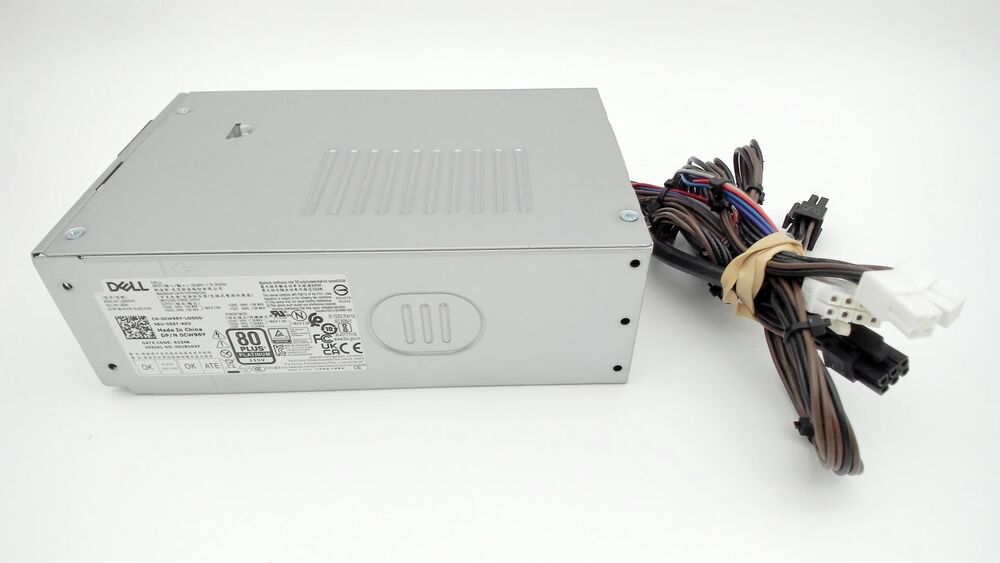 Dell 500W 80 PLUS PLATINUM Non-Modular Power Supply - High Efficiency PSU