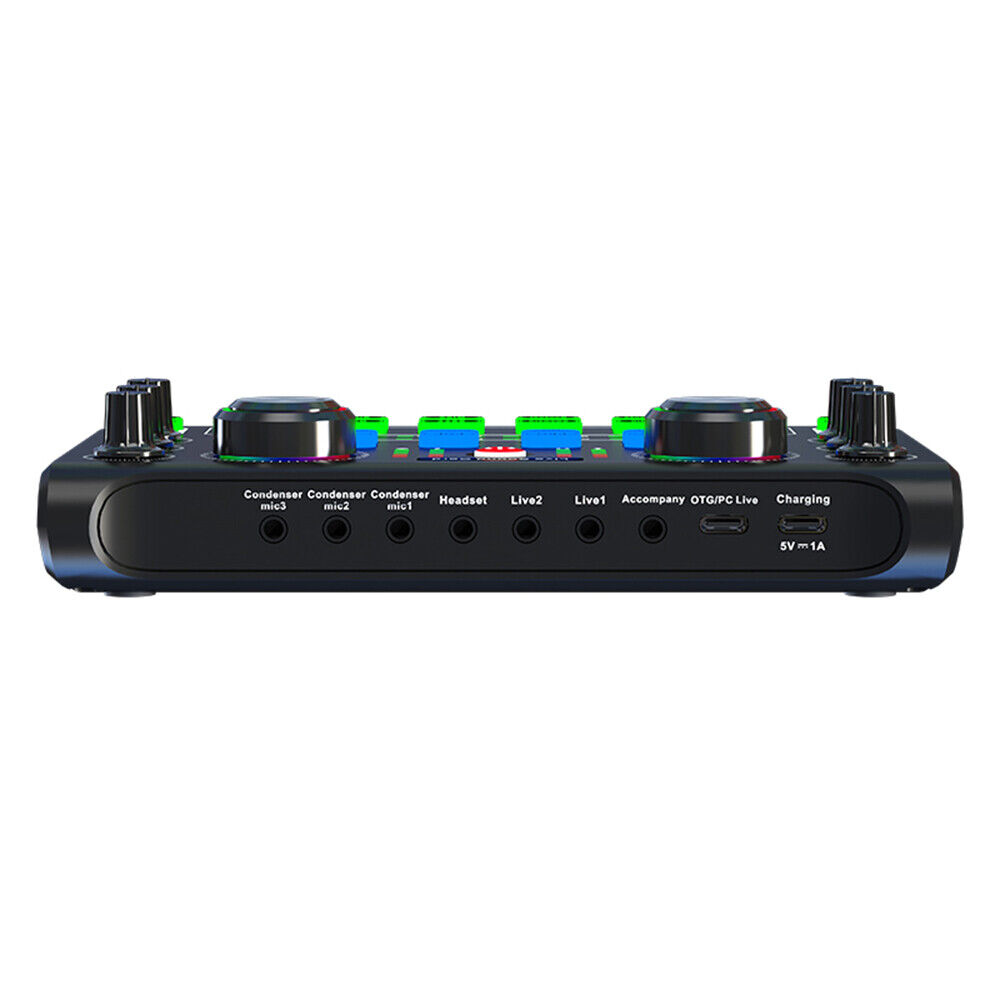X60 Live Sound Card - Professional Audio Mixer for Enhanced Karaoke & Broadcasting