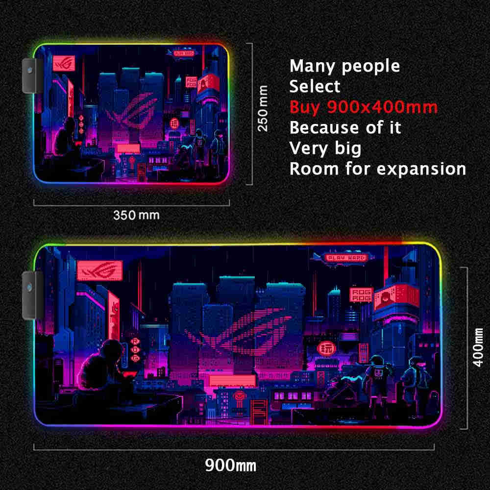 Asus ROG RGB Backlit Gaming Mouse Pad