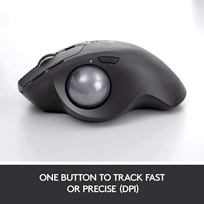 Logitech MX Ergo Plus Wireless Mouse - Graphite