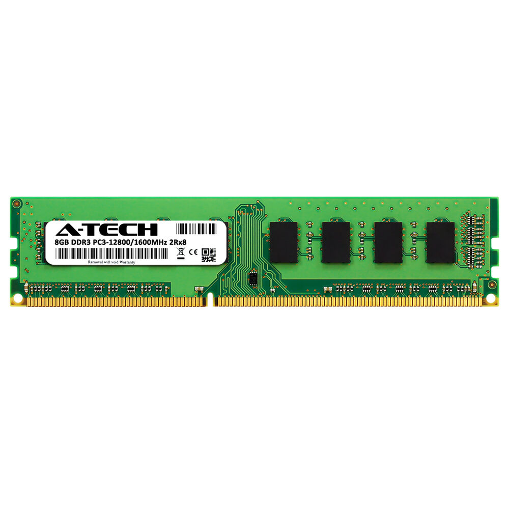 A-Tech 8GB DDR3 1600MHz RAM - Upgrade Your Desktop Performance
