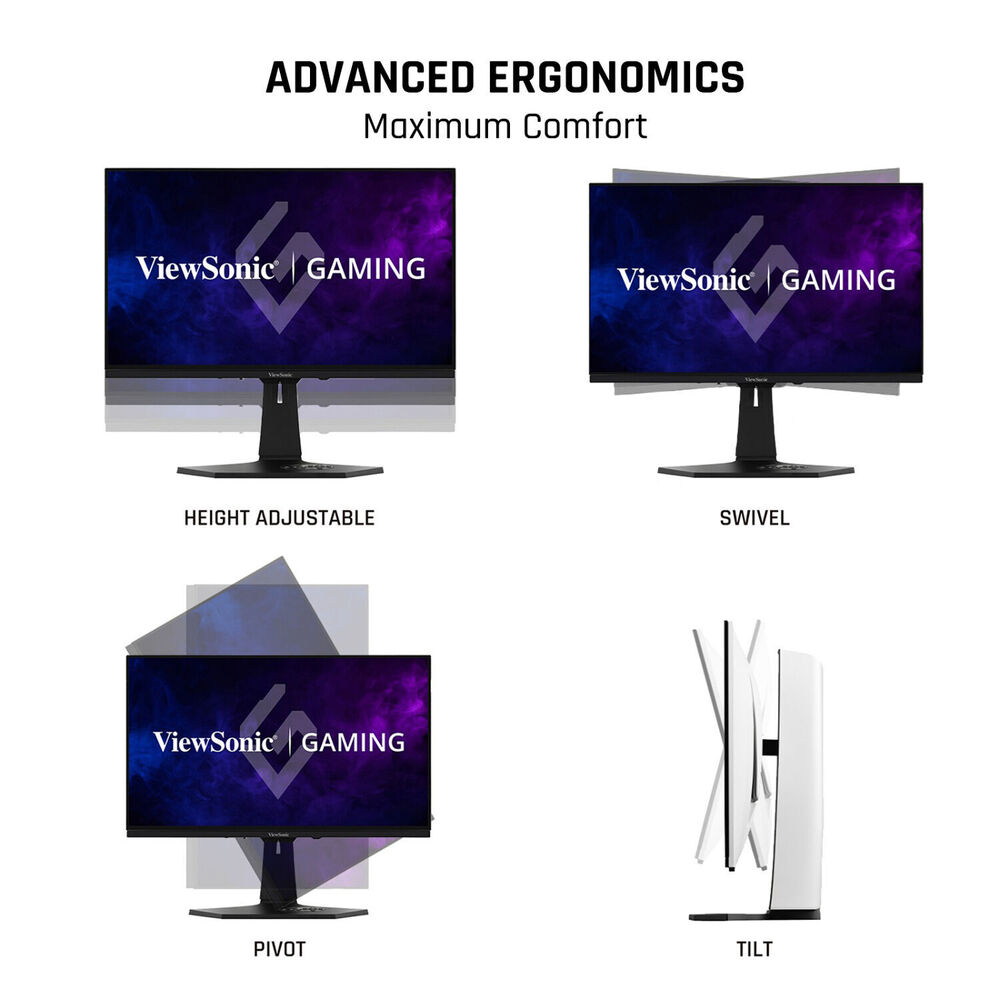 ViewSonic XG272-2K-OLED-S 27" 1440p 240Hz OLED Gaming Monitor - White