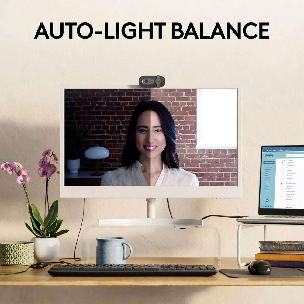 Logitech Brio 101 Webcam | Full HD 1080p with Auto-Light Balance
