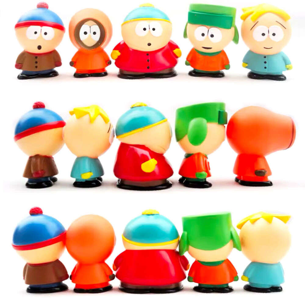 6Cm 5PCS Set Southern Park Action Figure Toy