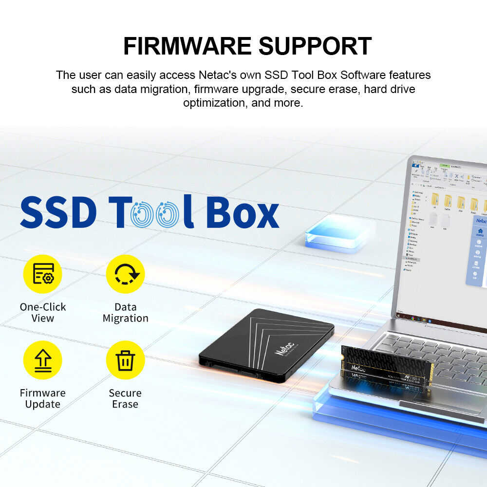 Netac 4TB & 2TB Internal PS5 SSD PCIe 4.0 M.2 NVMe High-Speed Storage