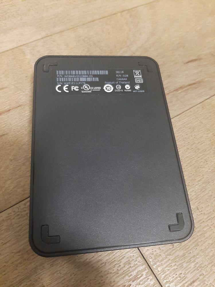 1TB Western Digital Elements Portable Hard Drive - WDBABV0010BBK-00