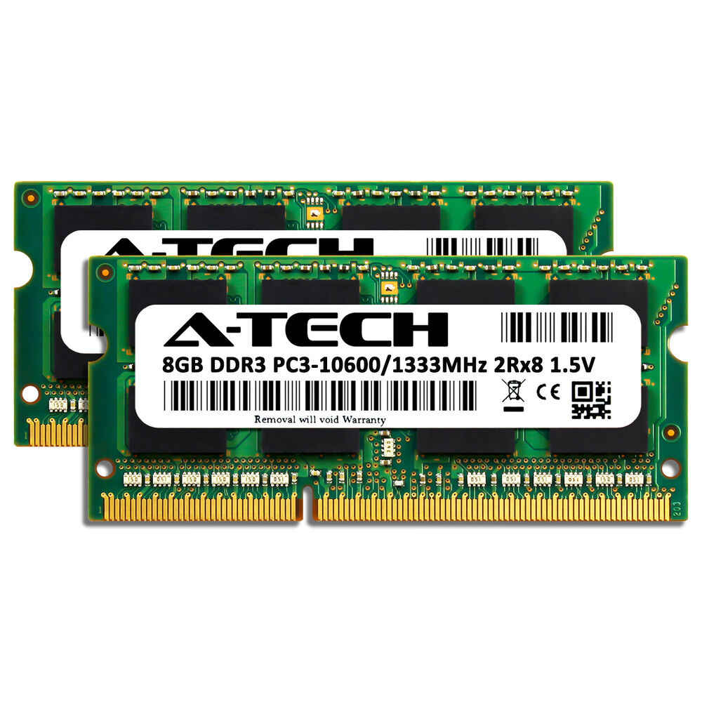 A-Tech 16GB DDR3 1333MHz Laptop Memory RAM Upgrade Kit