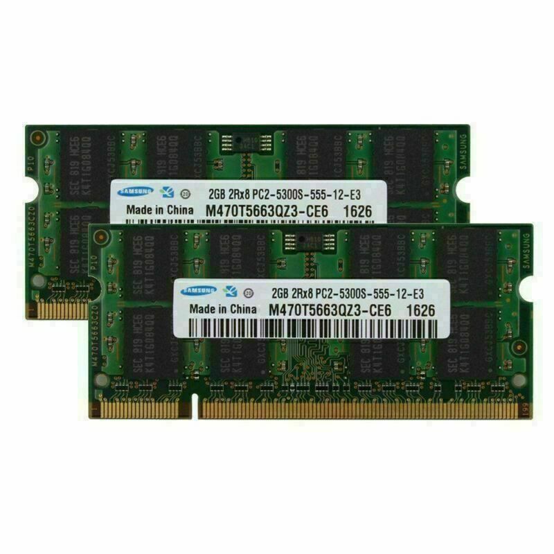 Samsung DDR2 667MHz 200Pin Laptop Memory RAM Upgrade