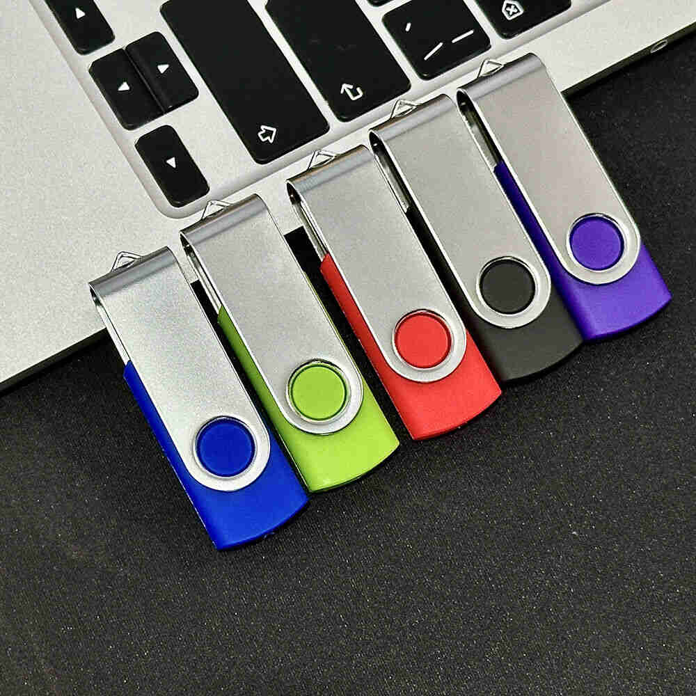 High-Capacity USB Flash Drives - 4GB to 128GB Options