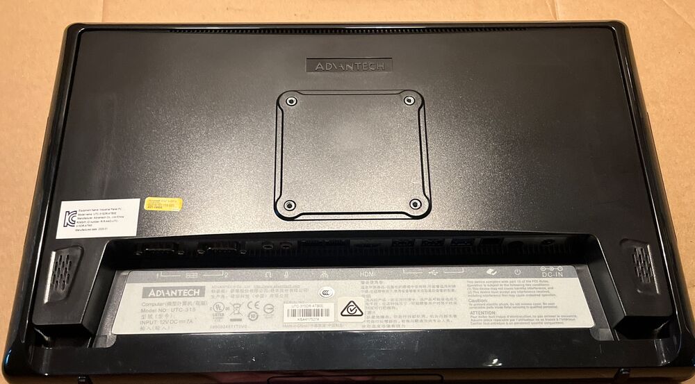 Advantech UTC-315 15.6" All-In-One Touchscreen Computer