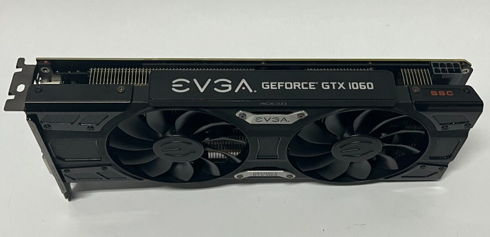 EVGA NVIDIA GeForce GTX 1060 SSC 6GB Graphics Card - High-Performance Gaming