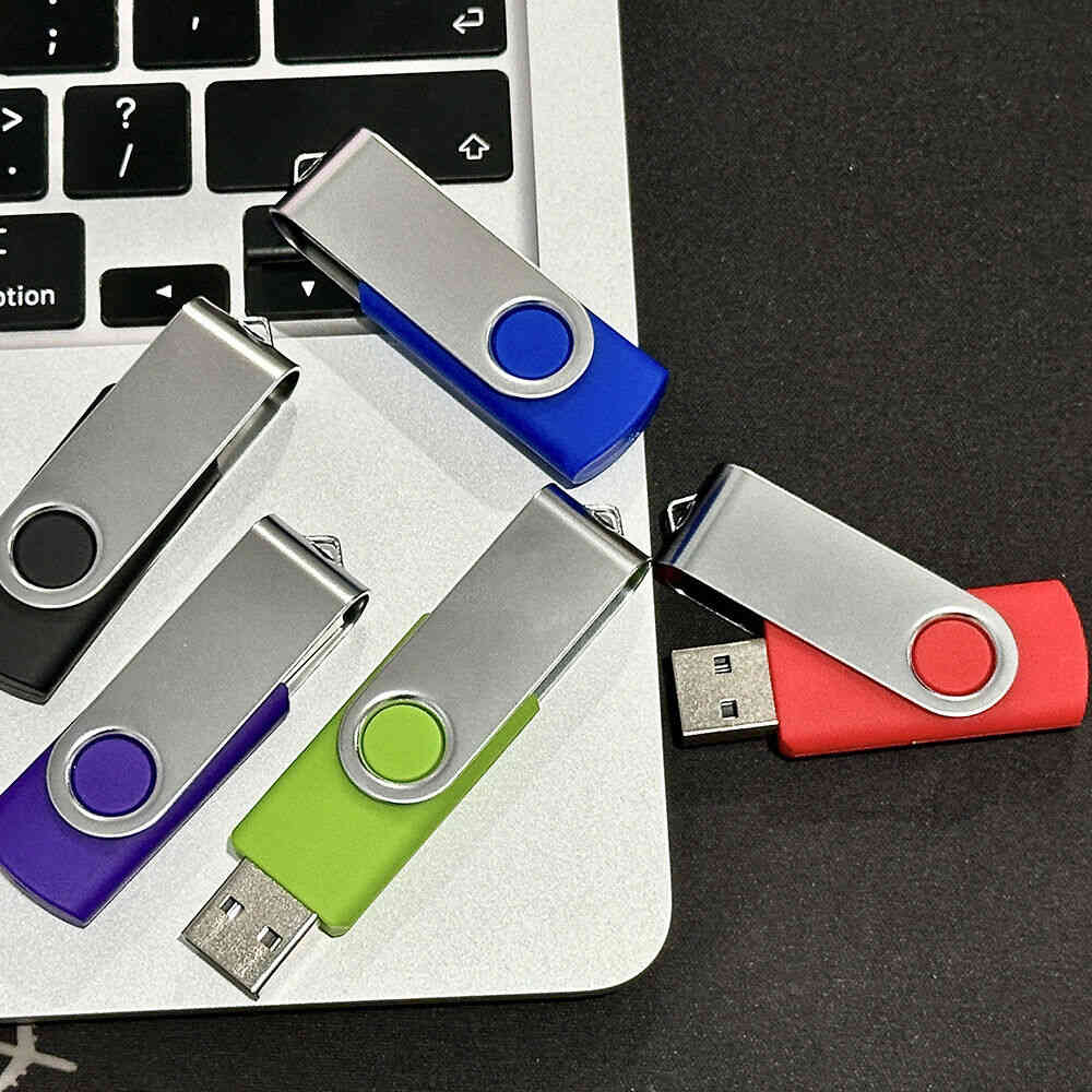 High-Capacity USB Flash Drives - 4GB to 128GB Options