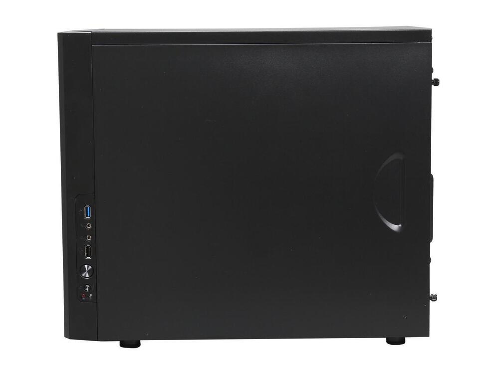 Fractal Design Core 1000 Black Micro ATX Mini Tower Computer Case