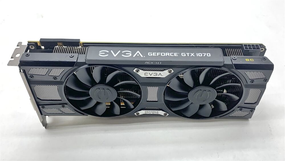 EVGA GeForce GTX 1070 SC Gaming 8GB GDDR5 Graphics Card - Black Edition