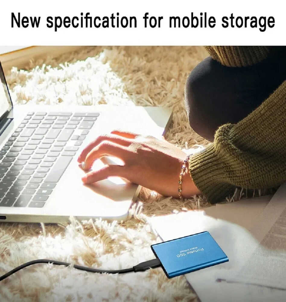 1TB High-Speed USB 3.1 Type-C External SSD