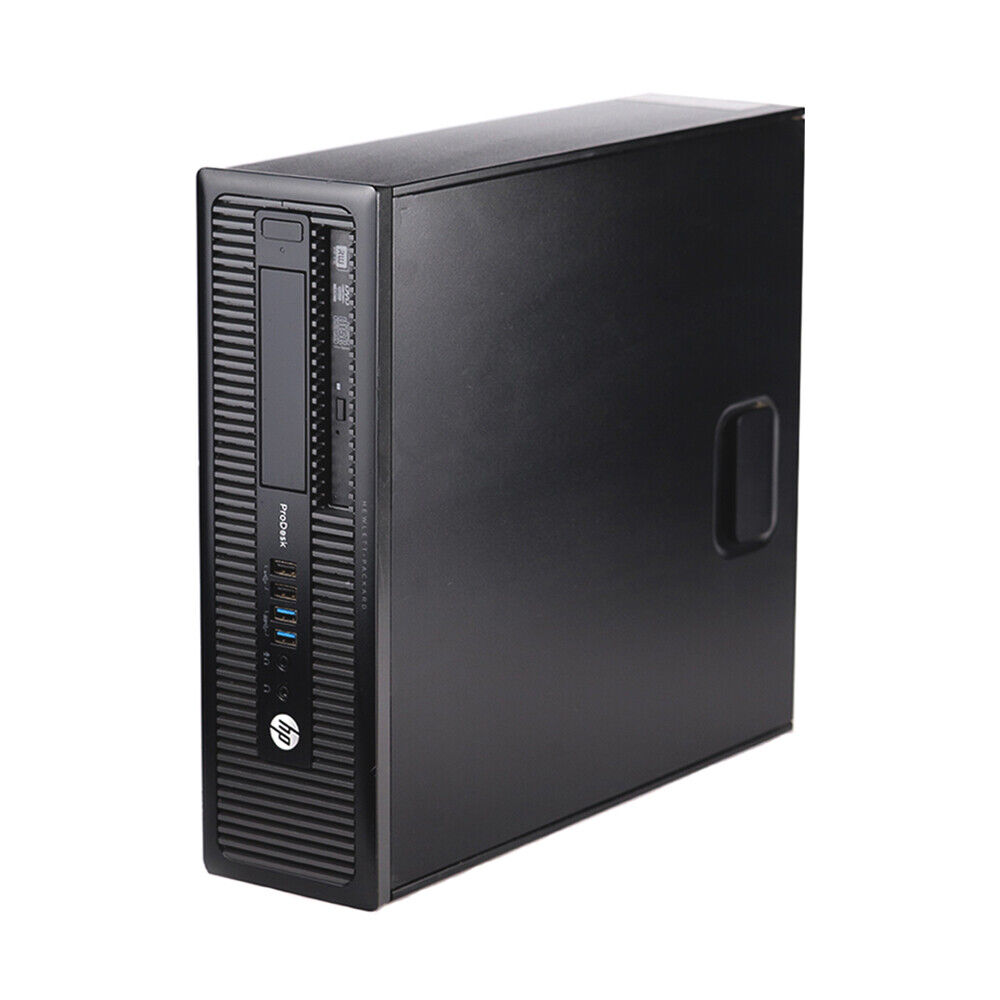 HP ProDesk G1 Desktop Computer with Intel Pentium, 8GB RAM, DVD, WiFi, and Windows 10