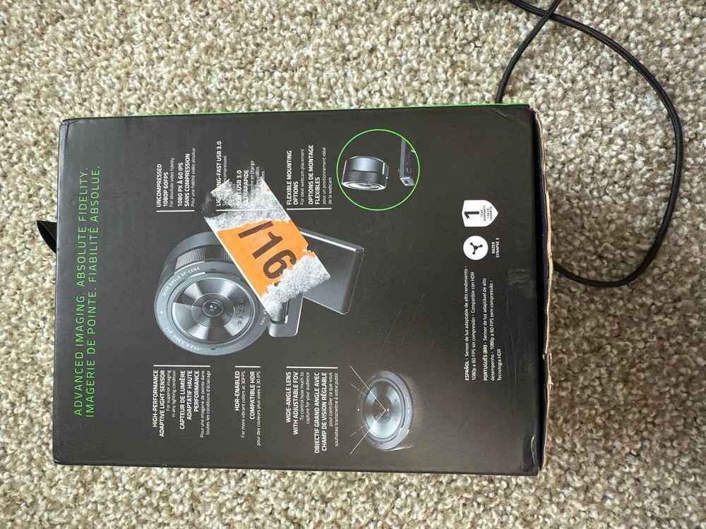 Razer Kiyo Pro Streaming Webcam - Open Box