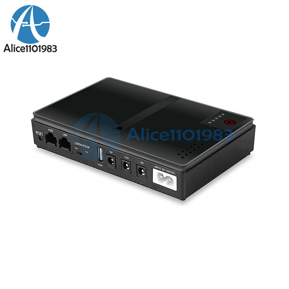 10400mAh UPS Battery Backup for Routers and Modems