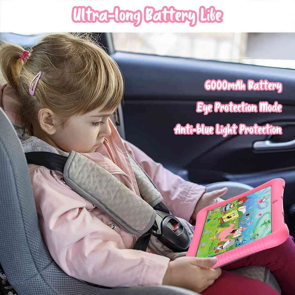 SGIN Kids Tablet 10.1 inch Android 13 Tablet for Kids with 128GB Storage