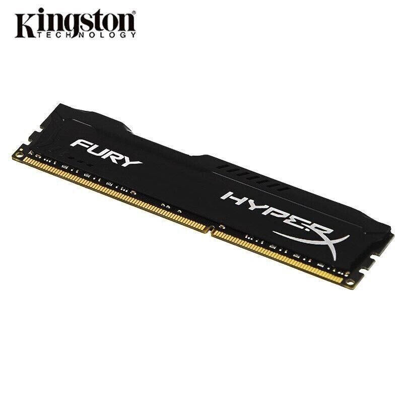 Kingston HyperX Fury 32GB DDR3 RAM Kit - 4x8GB 1600MHz PC3-12800 Desktop Memory