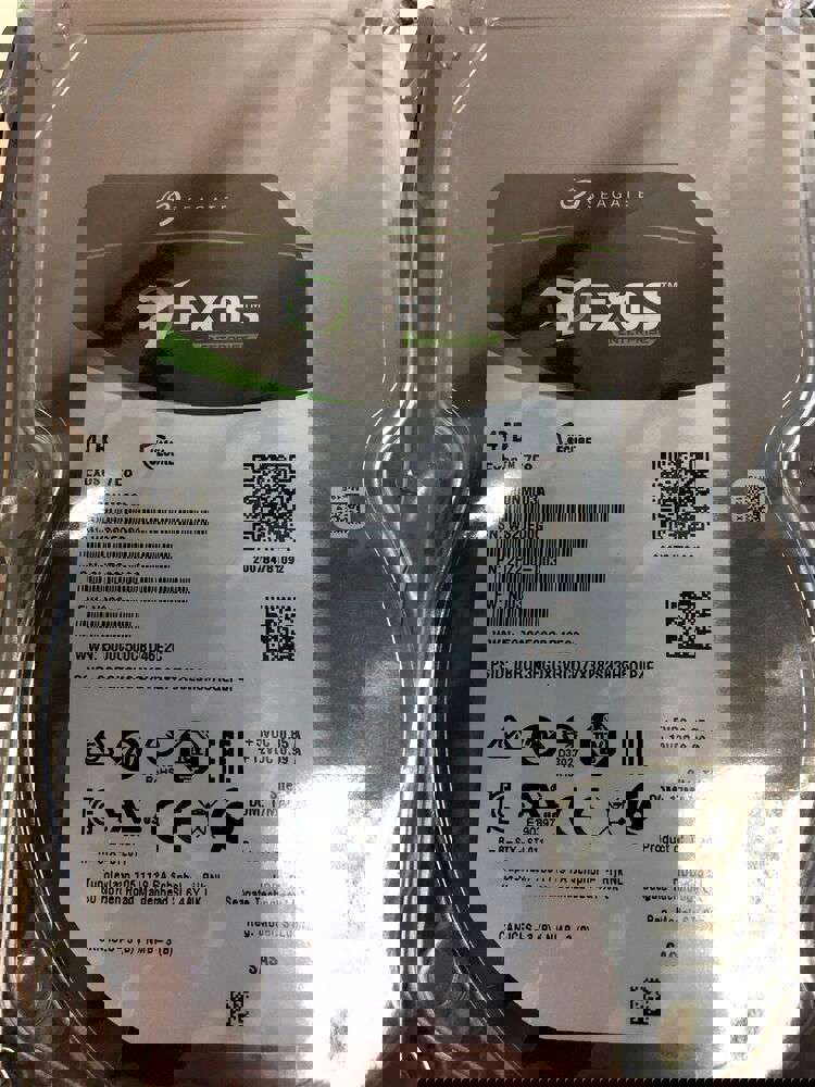 Seagate EXOS Enterprise 4TB 7200RPM SAS HDD