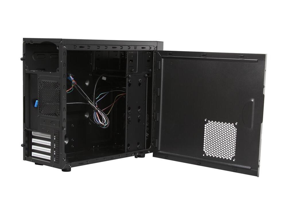 Fractal Design Core 1000 Black Micro ATX Mini Tower Computer Case