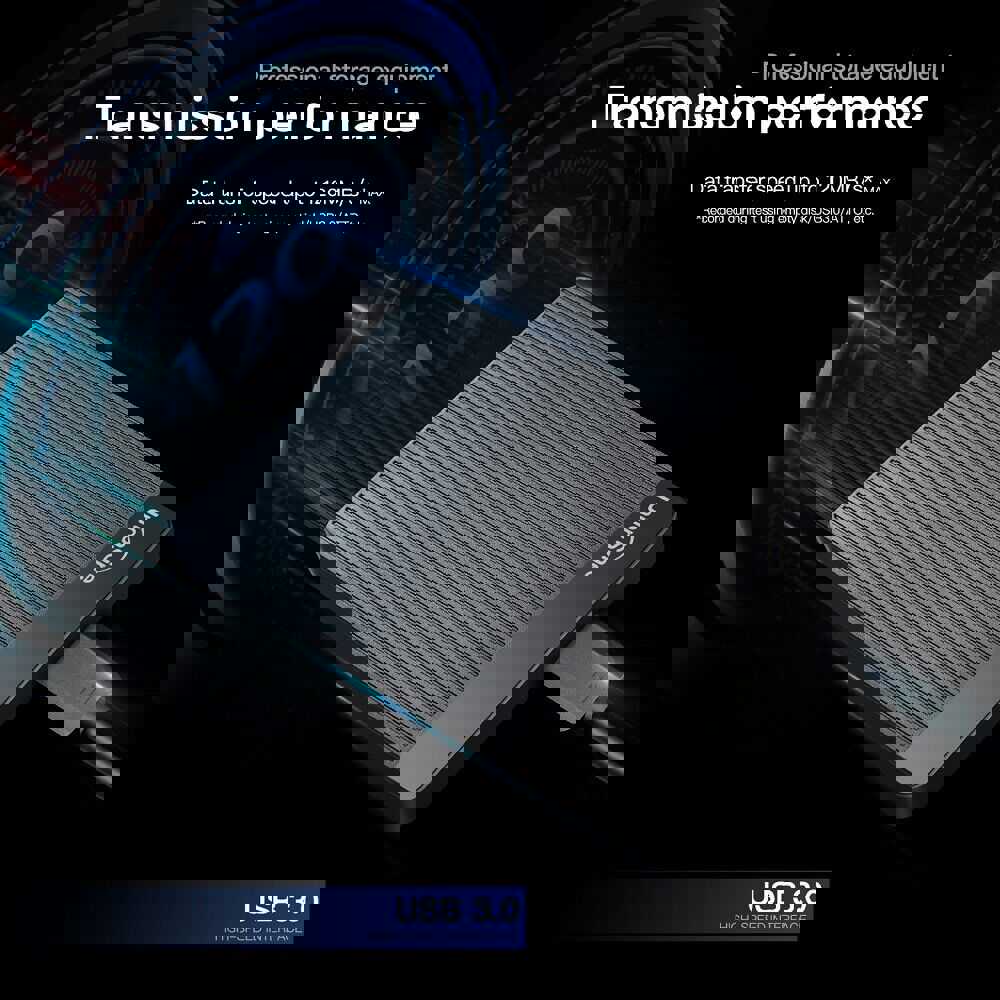 High-Capacity External Hard Drive for Gaming Consoles and PCs
