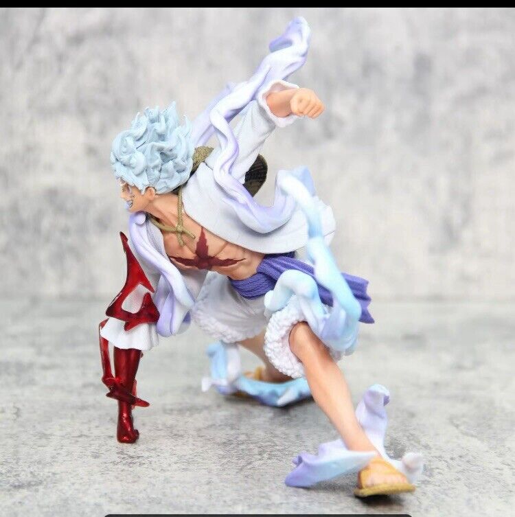 18cm/7in One Piece Sun God Nica Luffy 5th Gear Action Figure