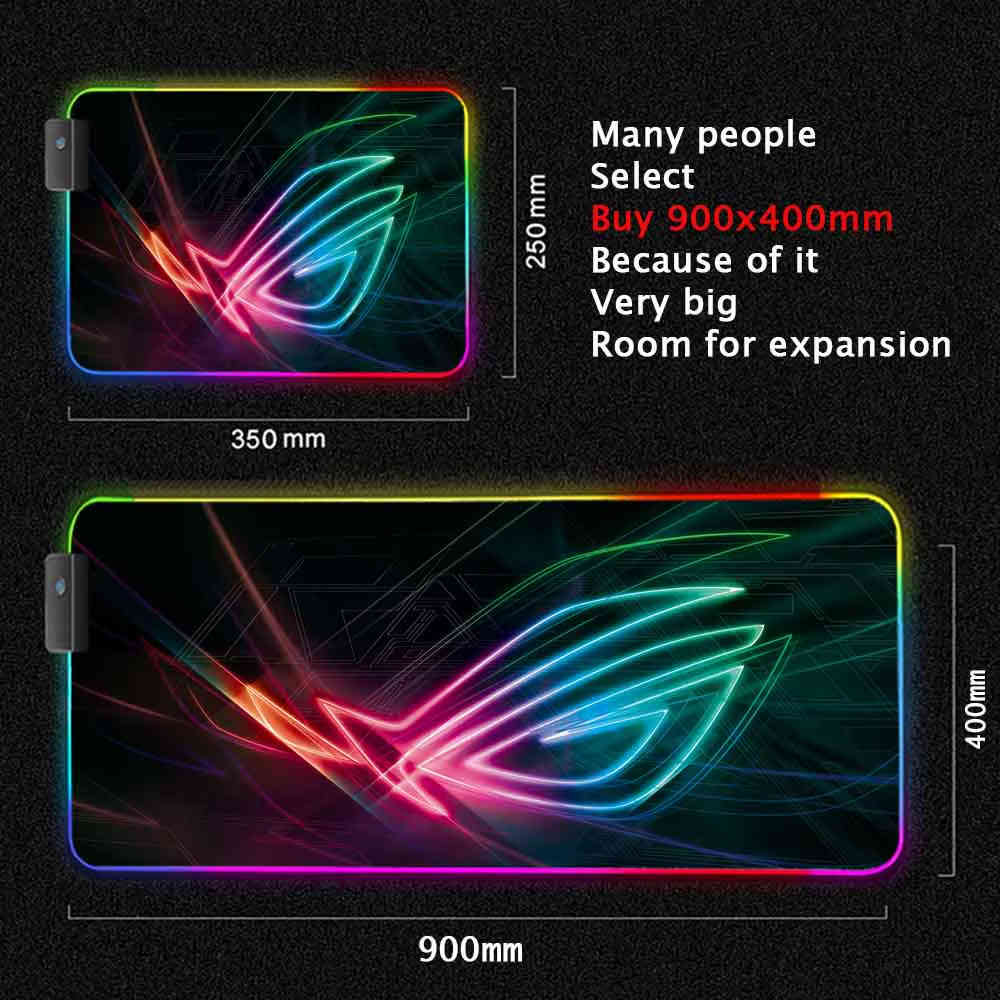 Asus ROG RGB Backlit Gaming Mouse Pad