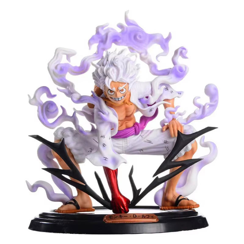 20cm One Piece Figure Nika Luffy Gear 5 Sun God Nika Luffy
